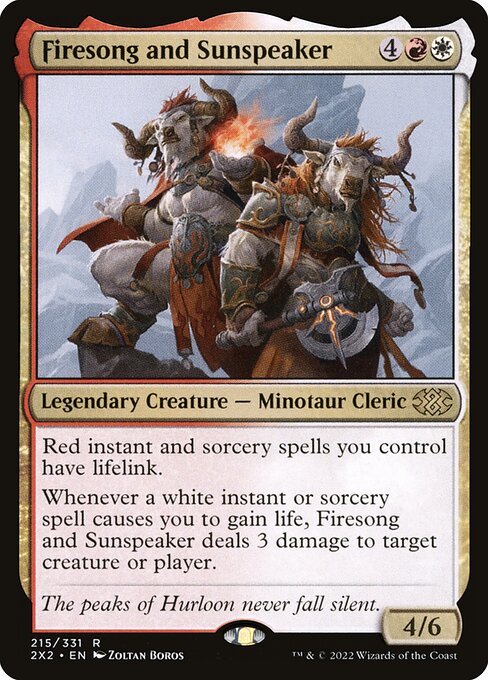 RW - Firesong and Sunspeaker