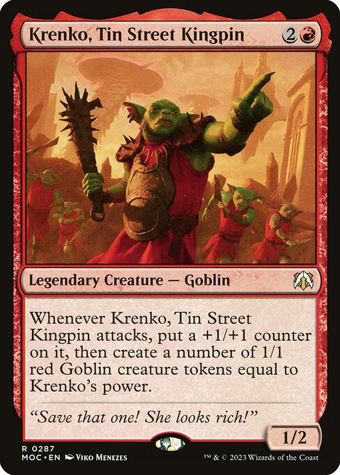 R - Krenko, Tin Street Kingpin