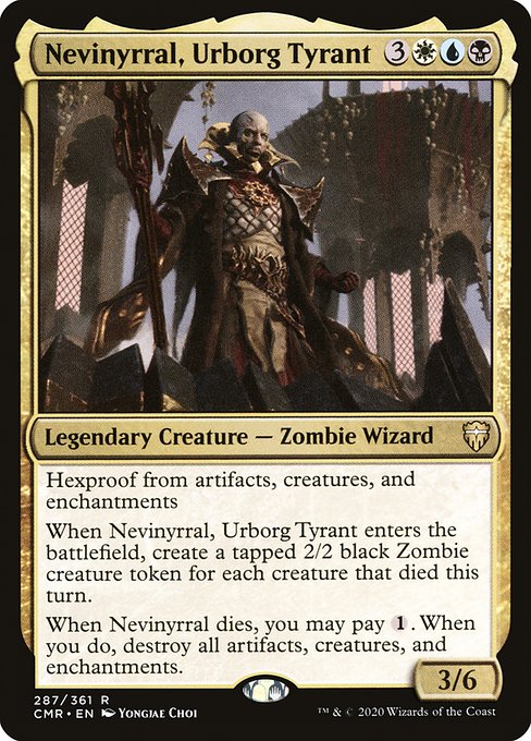 BUW - Nevinyrral, Urborg Tyrant