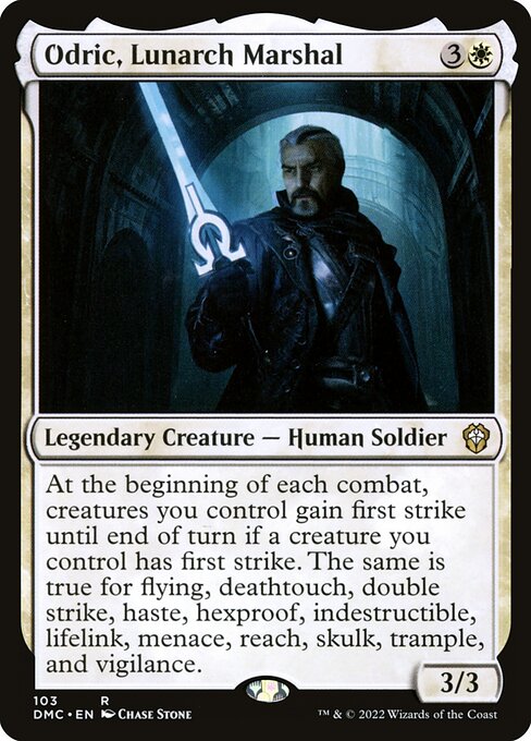 W - Odric, Lunarch Marshal